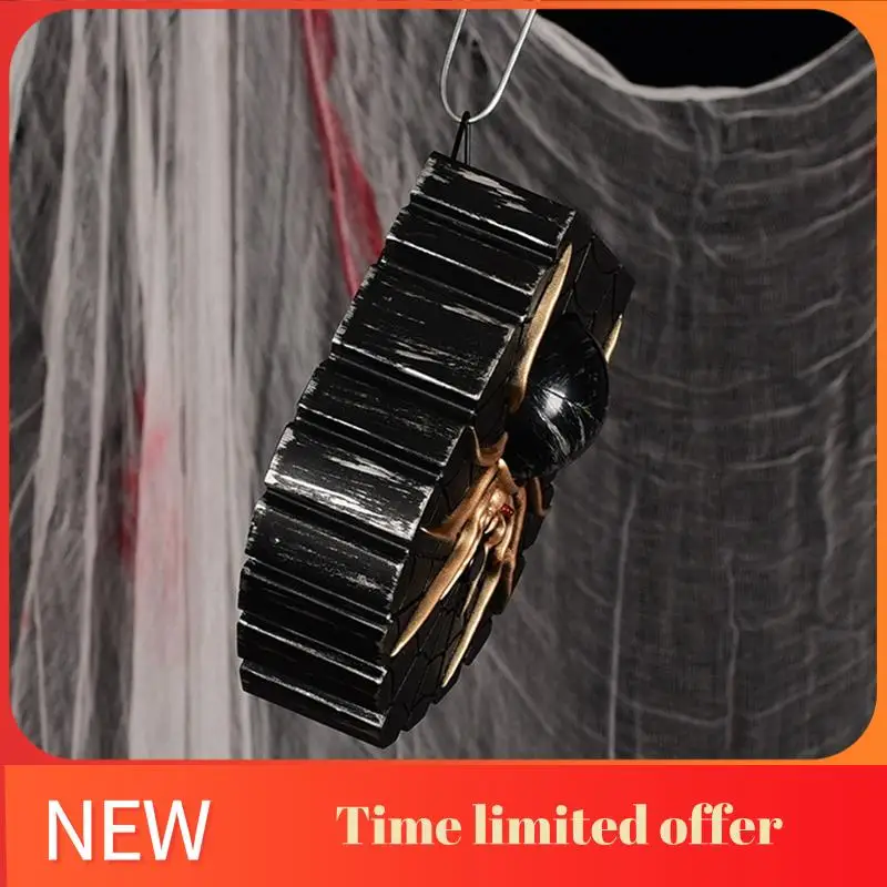 1 ชิ้นฮาโลวีน Doorbell Spider Doorbell สยองขวัญ Props เรืองแสงแขวนชิ้น Doorbell Eyeball Bell Decor A