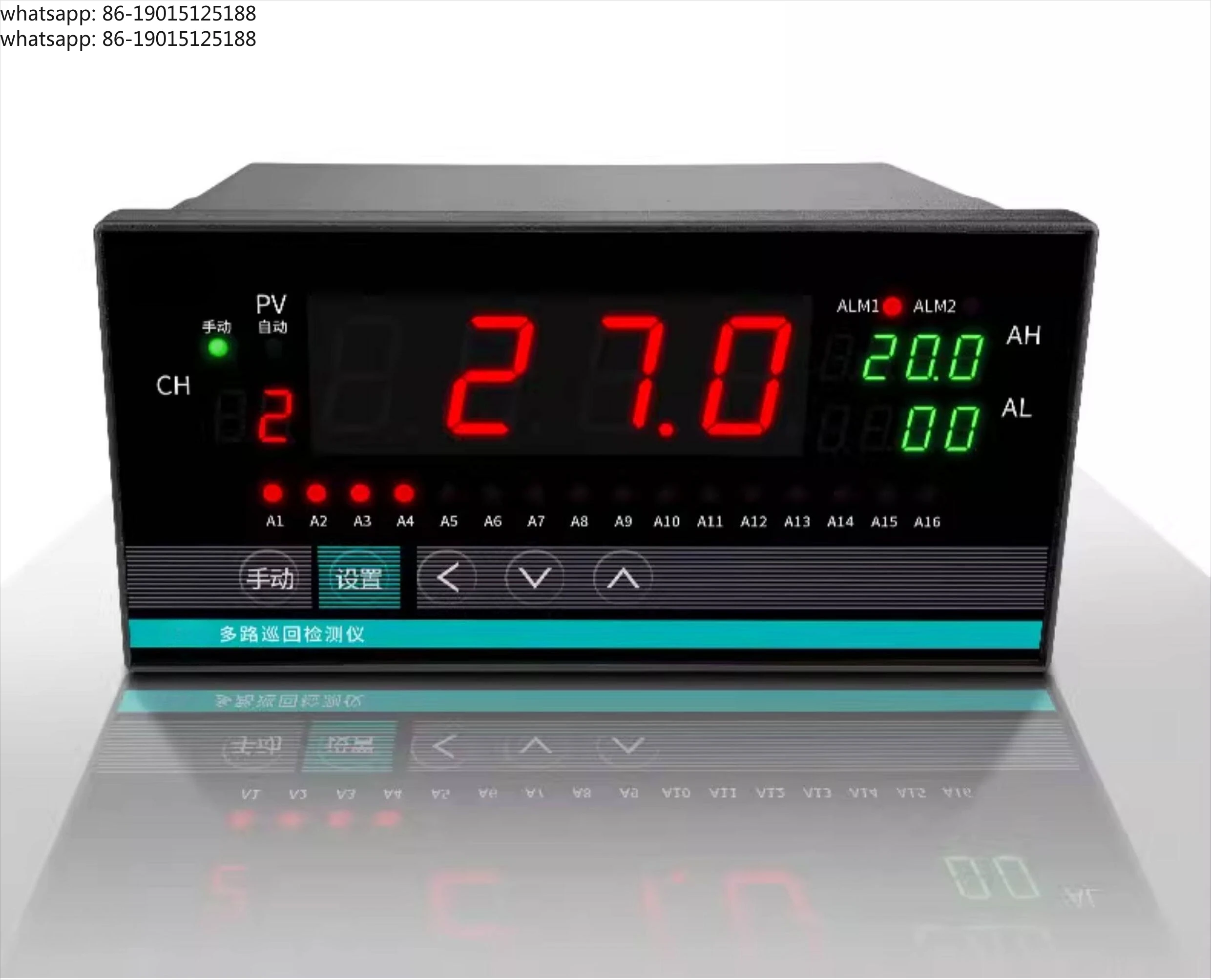 8-Channel 12-channel 16-channel temperature and pressure intelligent multi-channel temperature inspection instrument