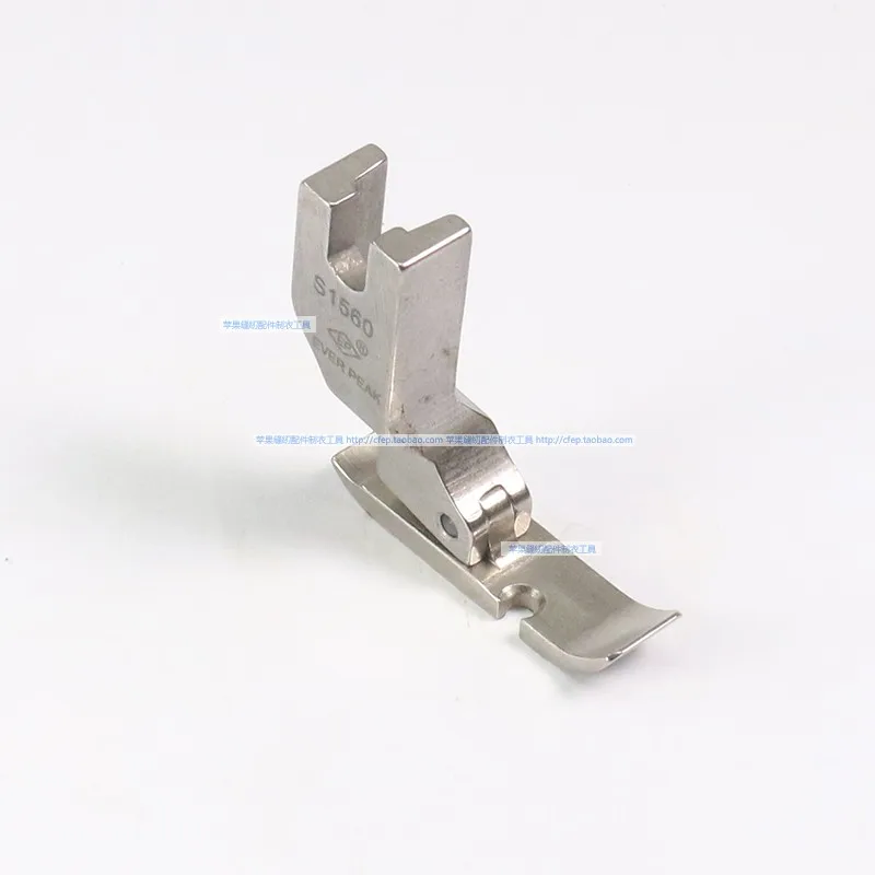EP Imported Metric Left Single Side Presser Foot S1560 Left Line 1.5mm Total Width 7.5 Zipper Presser Foot Ever