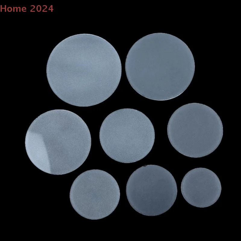 5PCS Matte Glass Round Flat Semitransparent Frosted Glass Lampshade For LED Lamp Down Light Flashlight