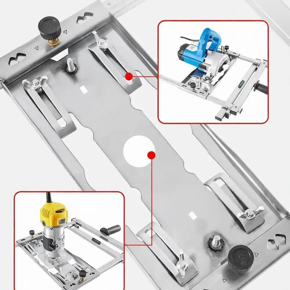 Multi Purpose Wood Panel Slicer Adapter Electric Drill Attachment Tool Carpentry Cutting Assist For Home DIY Repair
