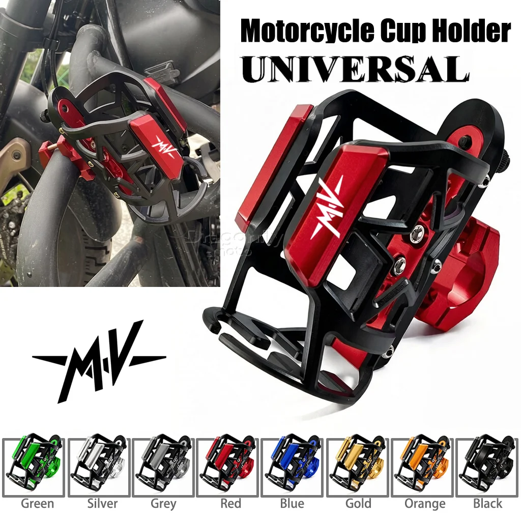 

Cup Holder For MV Agusta 675 800 Brutale 800 1000 Turismo Veloce RC Motorcycle Beverage Water Bottle Cage Drink Cup Holder Mount