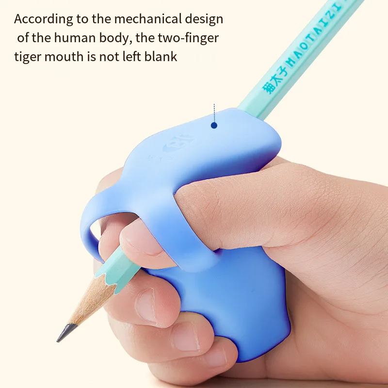 New Children\'s Shaping Pen grip corrector Brace Writing Posture Soft Silicone Correction Word Practice Pen Sleeve