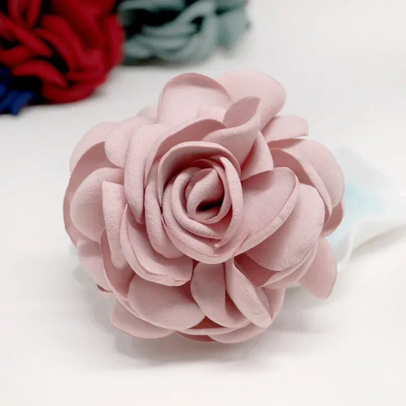 i-Remiel Fabric Flowers Brooches Cloth Art Women High-end Breast Brooch For Suits Lapel Pin Jackets Cardigan Accessories Jewelry