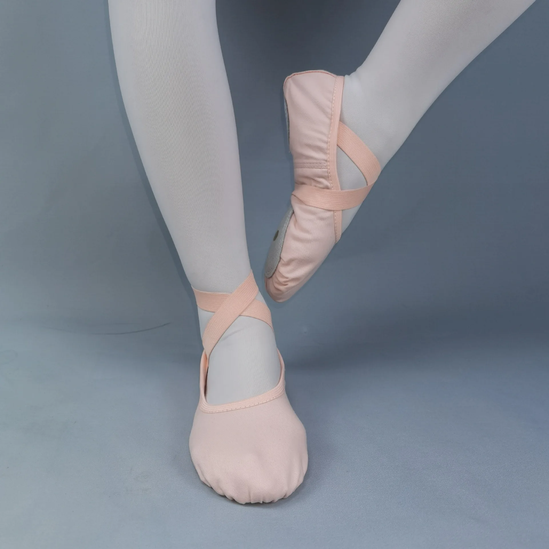 Chaussures de ballet en toile pour femmes adultes, pantoufles professionnelles, sangles élastiques, yoga, salle de sport, danse AqDance