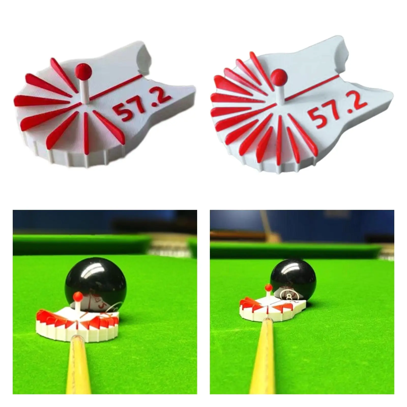 Billiard Aiming Trainer Billiard Accessories Professional Equipment Training Aid Billiard Aiming Tool for Pool Practicing