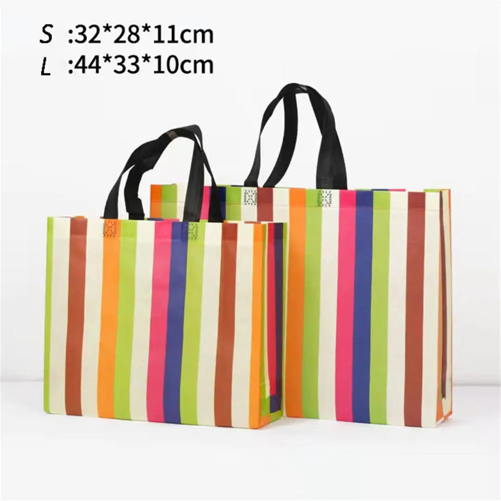 Nieuwe Vrouwen Opvouwbare Boodschappentas Herbruikbare Eco Draagtas Grote Non-Woven Shopper Tassen Canvas Reis Kruidenier Duurzame Boodschappentassen