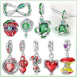 New 925 Sterling Silver Snake Eden Love Beads Charm Suitable For Pan Original Bracelet Jewelry Gift Anniversary