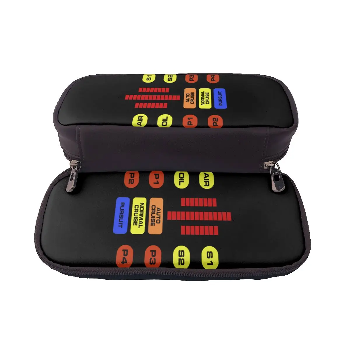 Kitt Voice Box Knight Rider Leather Pencil Cases Pencil Pouch Stationery Supplies Pen Box Pencil Bag for Boys Girls Gifts - view 4