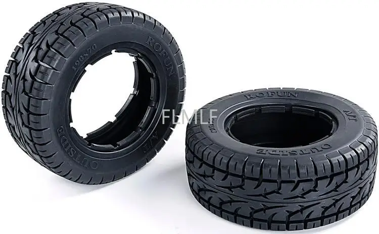 Rc Car All-terrain Tire Skin Kit Fit for 1/5 Losi 5ive-t Rofun Rovan LT King Motor X2 SLT V5 5S Truck Parts