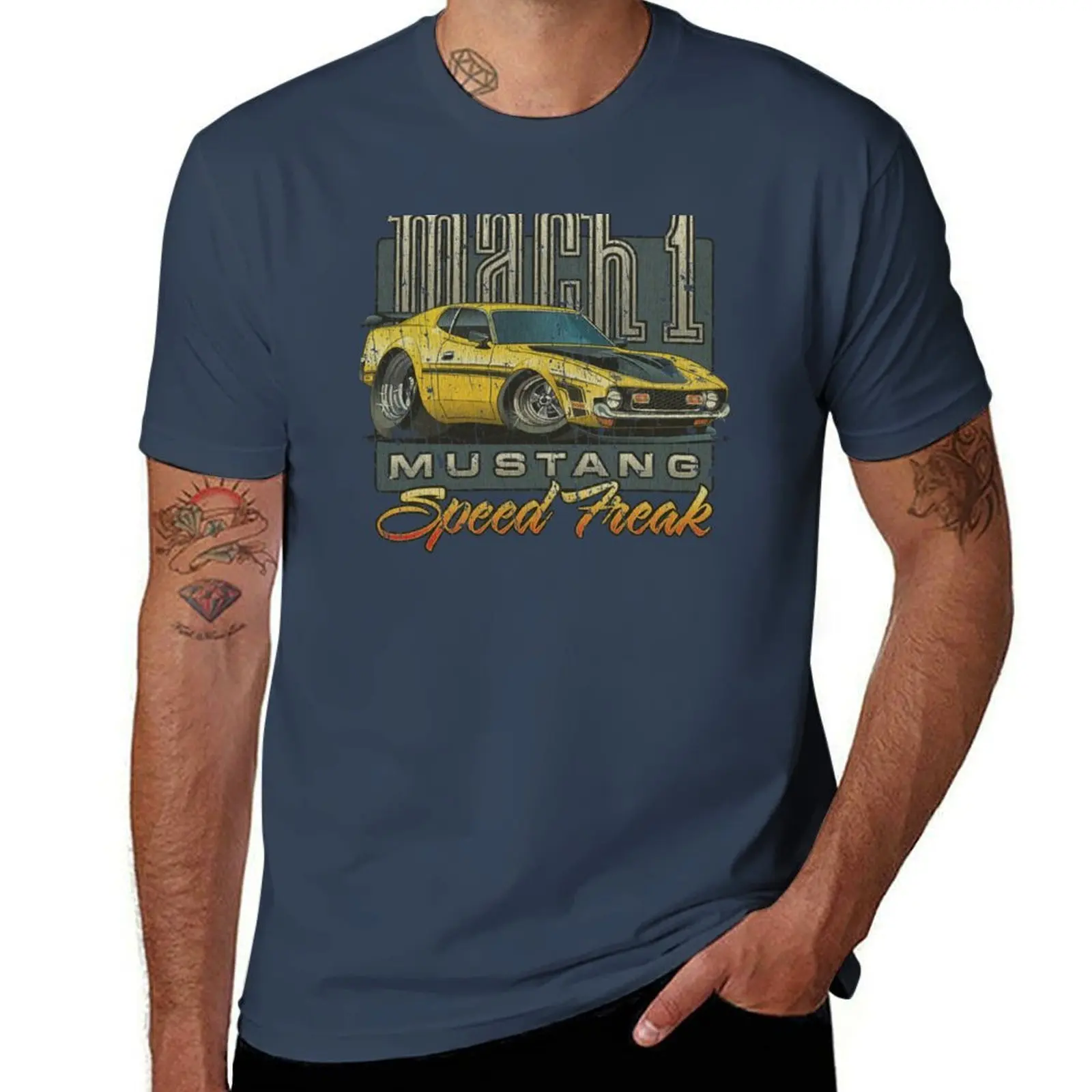 

Freak Mach 1971 Speed 1 T-Shirt Simple Casual Short Sleeve Tee