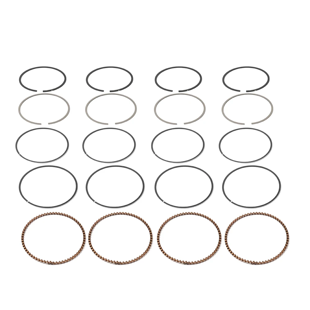 4 Sets Motorcycle Piston Rings Kit STD 67MM For Honda CB750 Nighthawk NAS750M RC39 RC42 MW3 For CB750F Seven Fifty