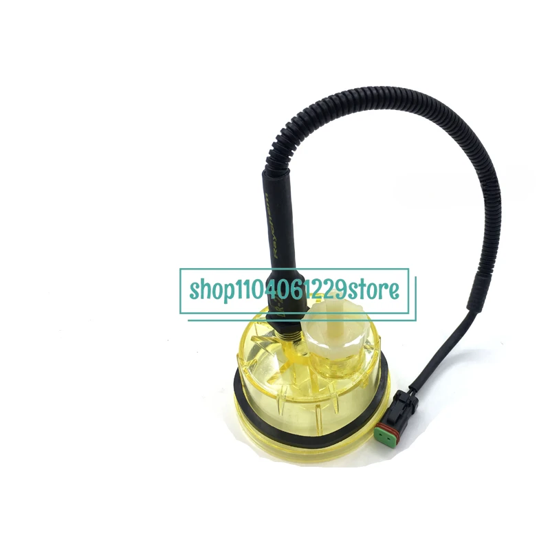 For Komatsu PC200-8 PC210-8 PC220-8 PC240-8 Oil-water Separator Water Cup Sensor Excavator Parts