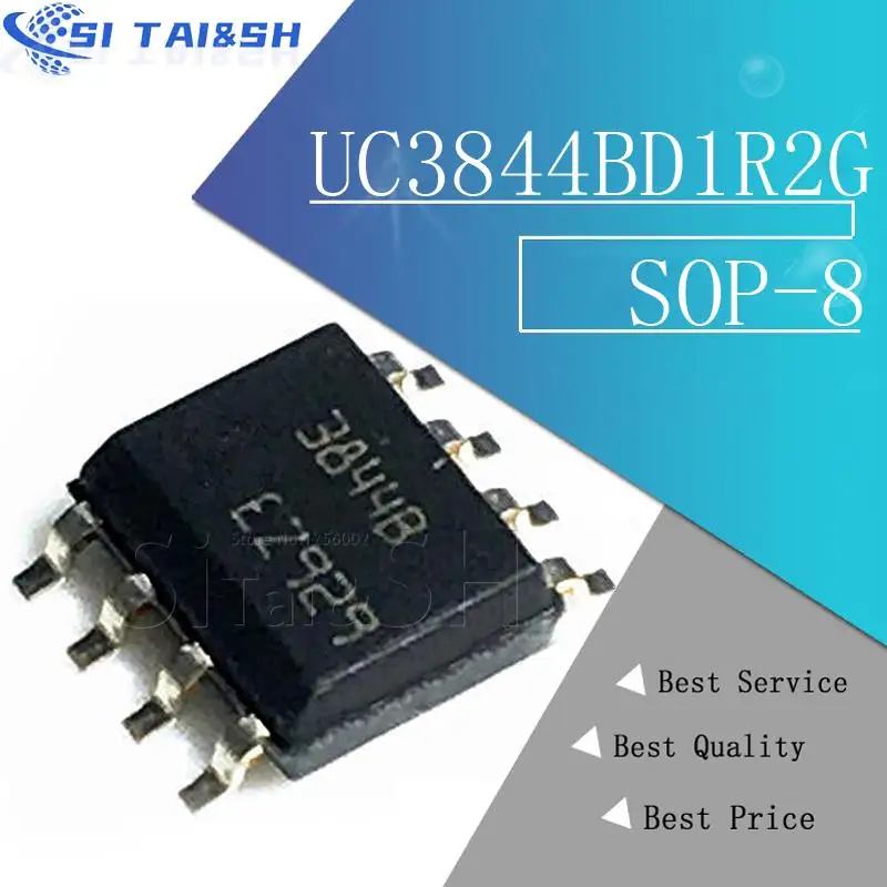 

10 шт./партия UC3844BD1R2G SOP8 UC3844B SOP UC3844BD1R UC3844 SMD