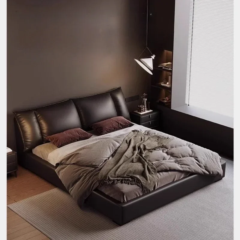 Luxury 180x200cm Bed With Storage Double King Size Bed With Office Headboards Racks And Frame Bedroom Sets Full Set Furniture