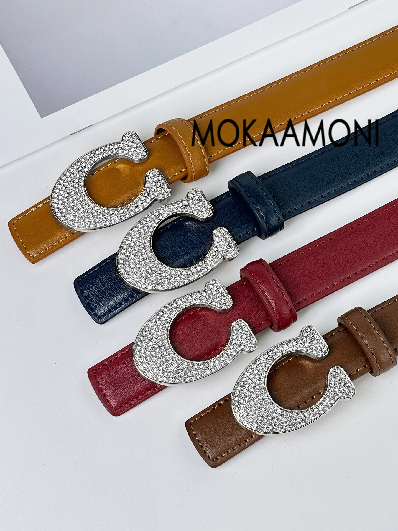 

Женский ремень, минималистичный поясной ремень для работы, повседневной одежды, регулируемый