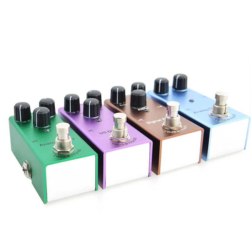 Electric Guitar Pedal Vintage Overdrive/US Dream/Classic Chorus/Vintage Phase/Tremolo/Analog Delay/Digital Delay/Ultimate Drive