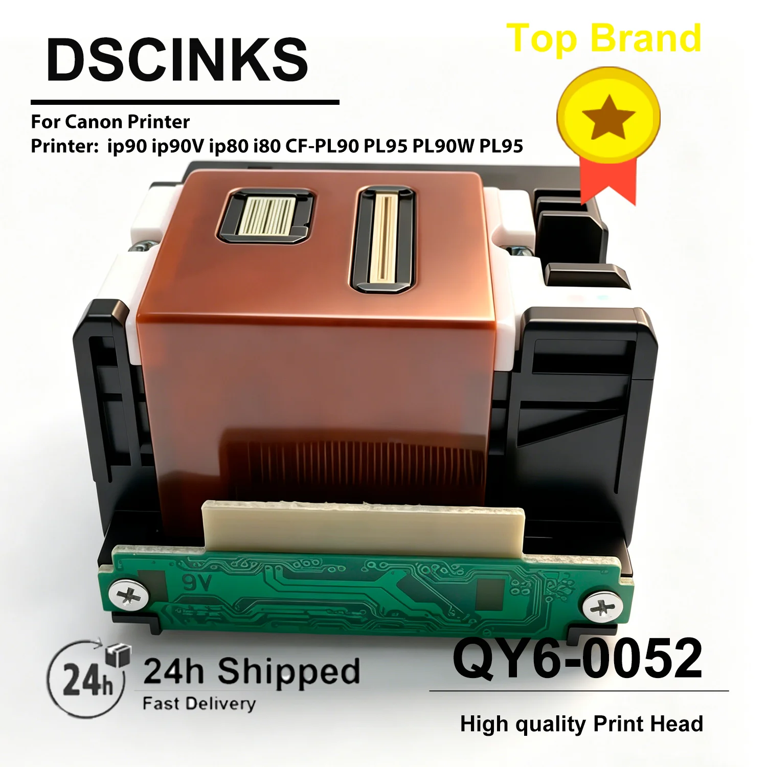 

1PC QY6-0052 printhead for Canon ip90 ip90V ip80 i80 CF-PL90 PL95 PL90W PL95 Printer