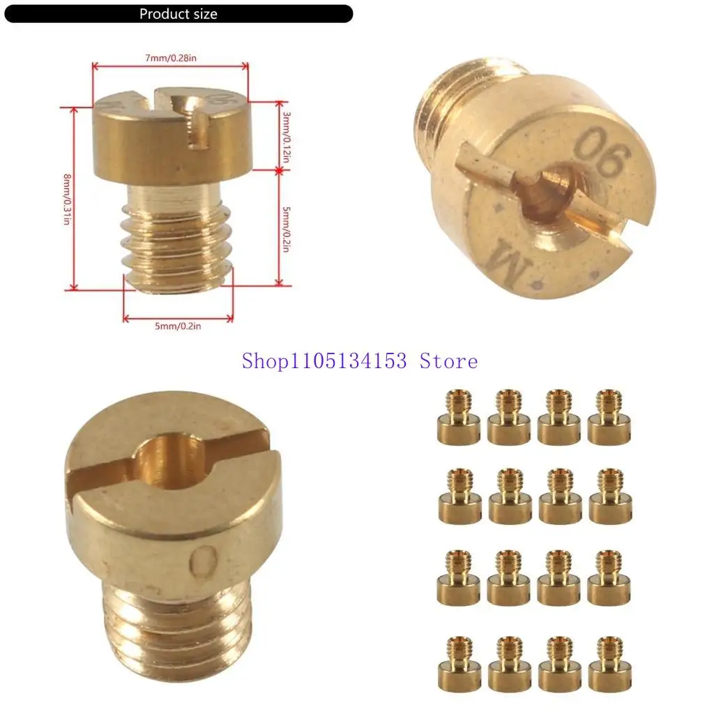 

hg89 Main Jet for Fuels Assortment for VM22 VM24 VM26 Dirt Pit Bike Motorcycles Carbs