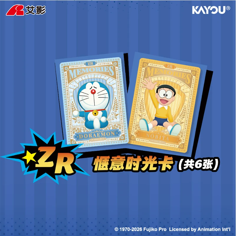 Wholesale Kayou Doraemon Time Adventure Series Dream Pack Vol.1 1‑Box Official Anime Collectible Trading Cards Booster Box