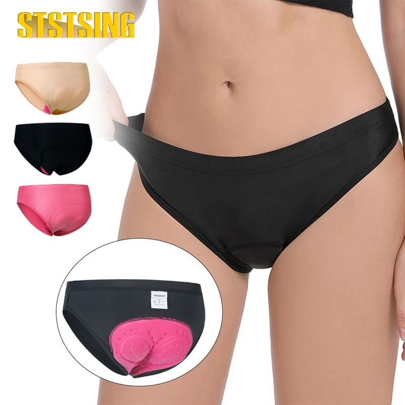 

1Pcs Women's Cycling Underwear 4d Padded Gel Bike Bicycle Shorts Mountain Undershorts Riding Briefs