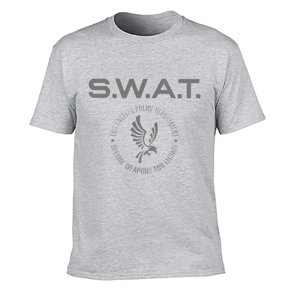 NEW SWAT LAPD Los Angeles Policcee Dep TV Series S.W.A.T. Reboot Inspired T-shirt