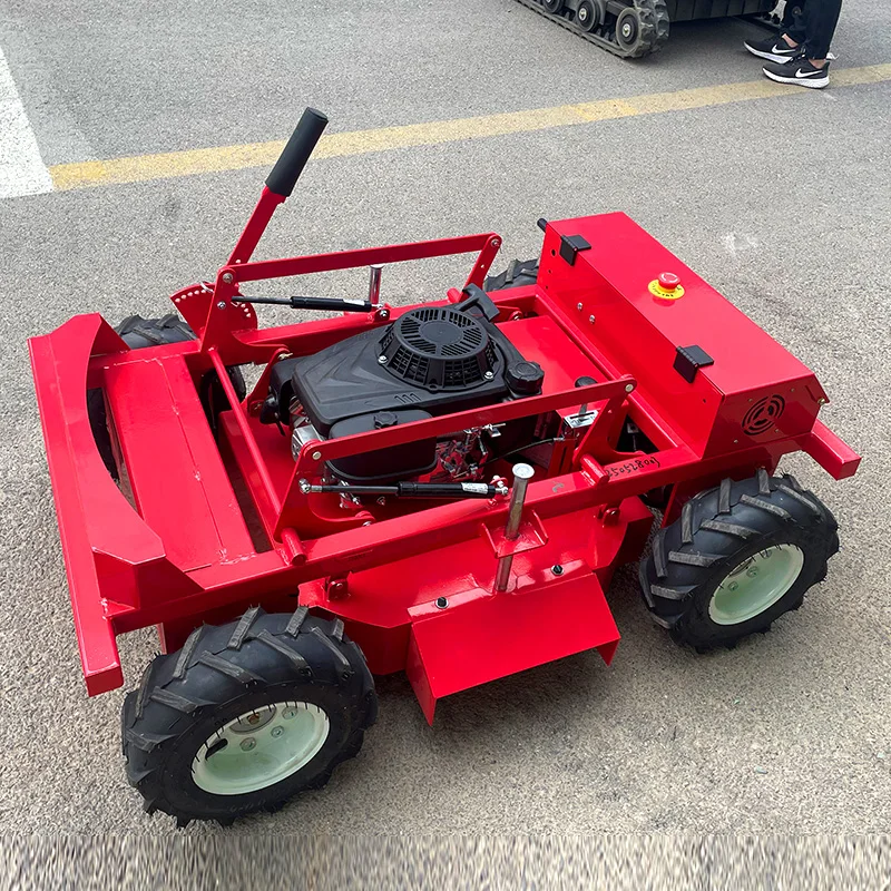 ロボット芝刈り機 リモコン式 自走式草刈機 ユーロV排出ガス規制準拠 カスタマイズ可能なデザイン