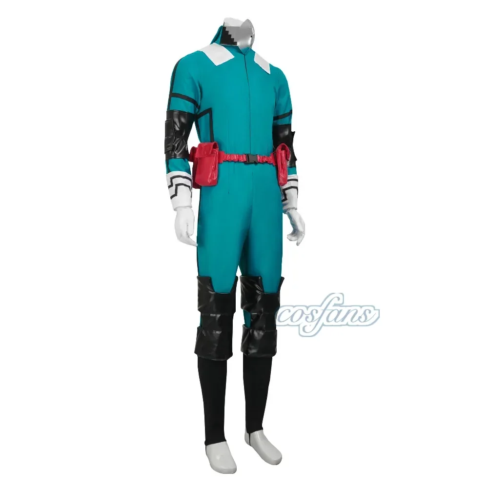 Anime My Hero Academia Cosplay Midoriya Izuku Deku Battle Cosplay Costume Unisex Costume Set Halloween