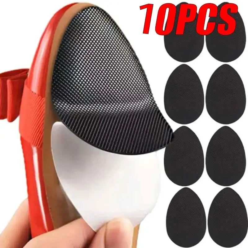 

2/10PCS Anti-Slip Heel Sole Protector Shoe No-Adhesive Sticker Pads For Women Shoes Repair Sandal Outsole Shoe Care High Heels