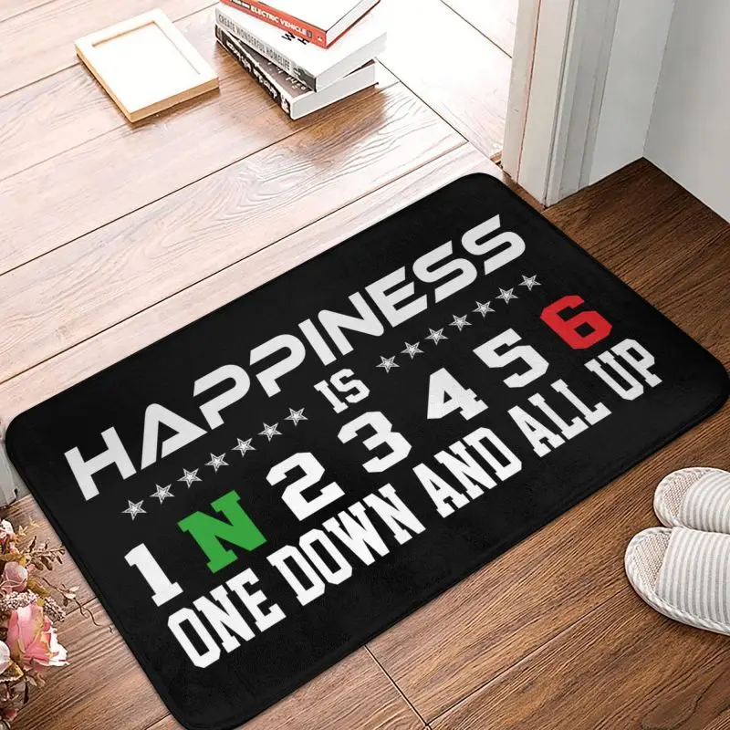 Custom Motocross Motor Sport Motorcycle Gear 1N23456 Door Floor Kitchen Mat Anti-Slip Outdoor Doormat Toilet Entrance Carpet Rug