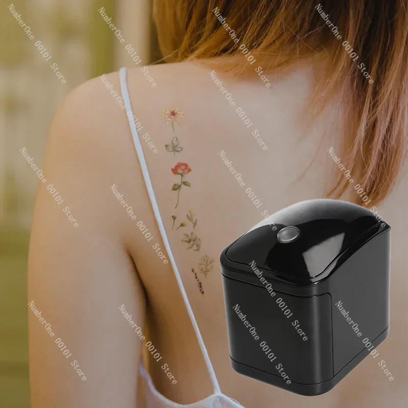 MHT-JT01 Small Temporary  Logo Mobile Wireless Printer 300dpi Handheld Color Printer Mini Inkjet Printer for Time Printing