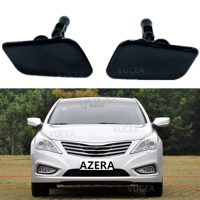 

1A pai Left Right Side Head Lights Washer Nozzle Cover For Hyundai 2011 2012 2013 2014 Azera Grandeur Hg 98680-3V000 98690-3V000