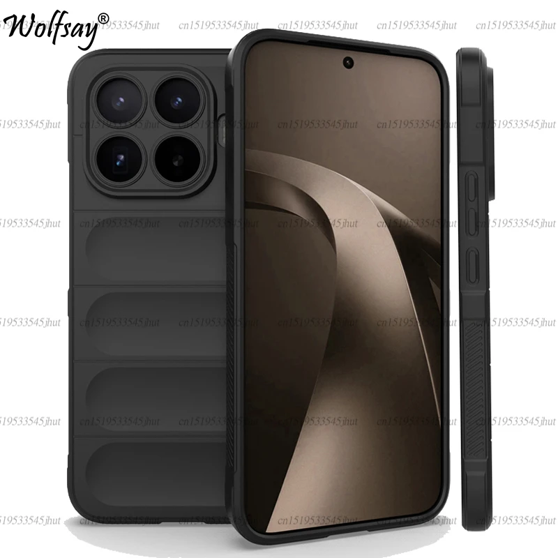 Shockproof Phone Case For Xiaomi 17T Pro Case Anti-knock Anti-Slip Silicone Back Cover Xiaomi 17T Case For Xiaomi 17T Pro Funda