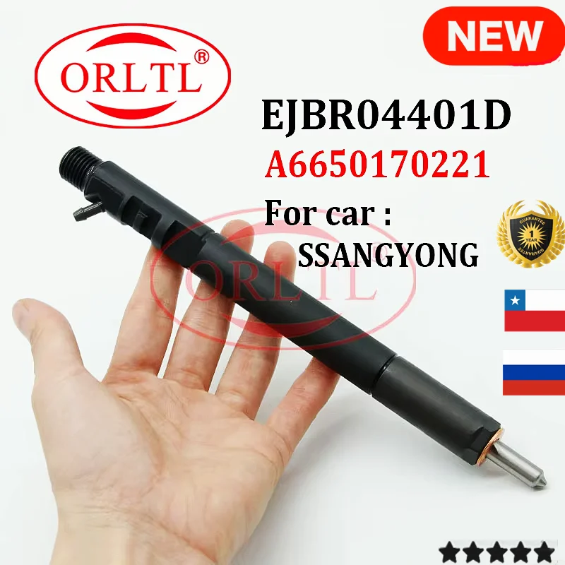 

ORLTL НОВАЯ топливная форсунка EJBR04401D 6650170221 A 6650170221 Для Delphi SSANGYONG Kyron REXTON 2,7 л дизельная форсунка