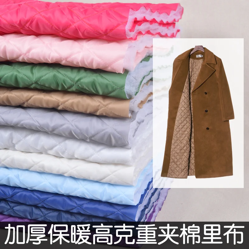150x50cm Autumn and Winter Thickening Quilted Fabric,making Clothing Lining Composite Handmade Cloth