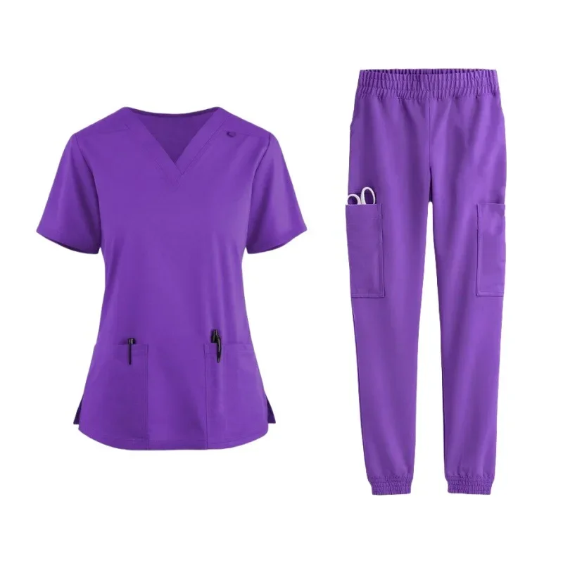 Hand Washing Clothes, Work Clothes, Short Sleeves, Women's Operating Room, Hand Brushing Clothes, Elastic Quick Drying
