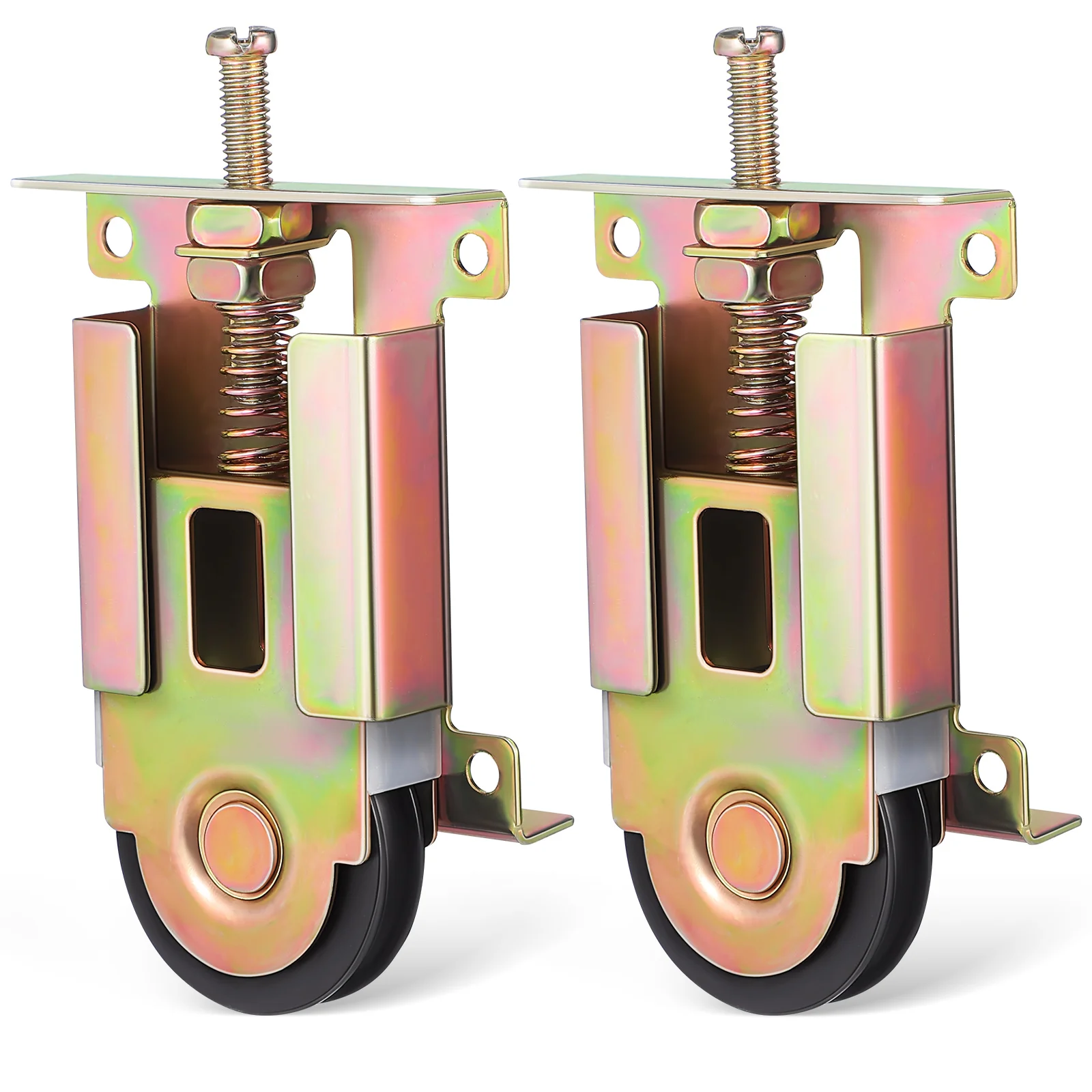 

2pcs Closet Door Rollers Sliding Replacement Ball Bearing Wheels Contractor Parts Roller For Wood And Metal Frame Mirror Doors