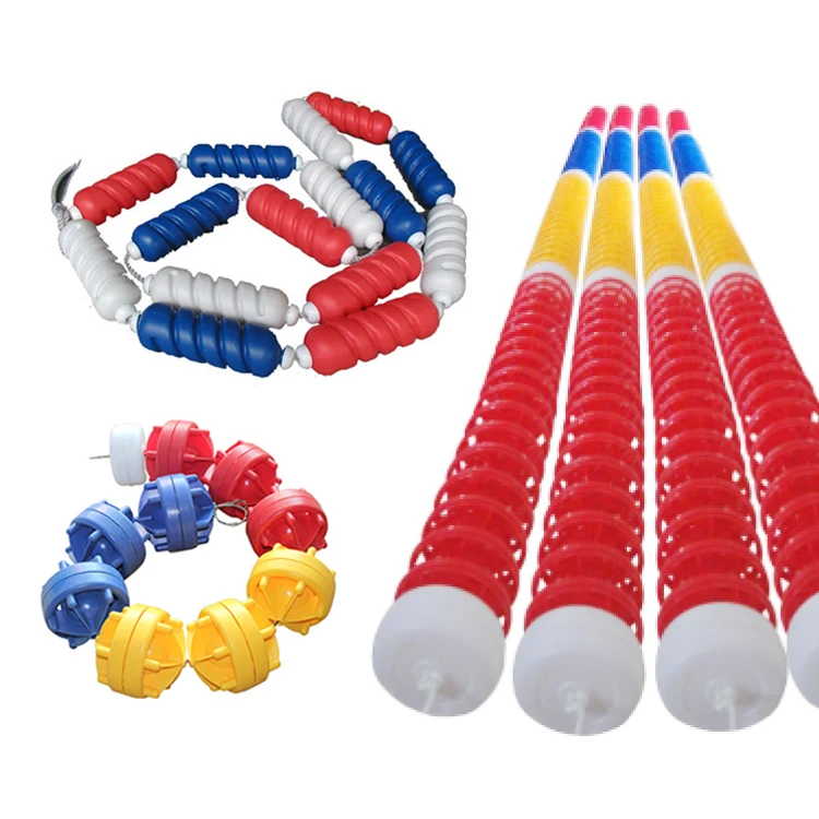 

Standard Pool Lane Rope Swimming Pool Float Line / Pool Lane Line with Hook