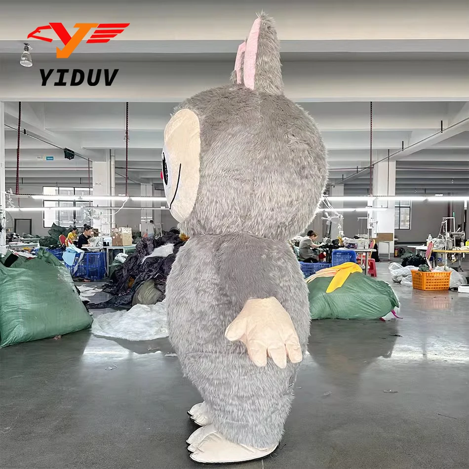 Neue aufblasbare Elf Maskottchen Kostüm Anime Cartoon BUBU Kaninchen Monster Cosplay Anzüge Erwachsene Karneval Leistung Geburtstag Party Geschenk