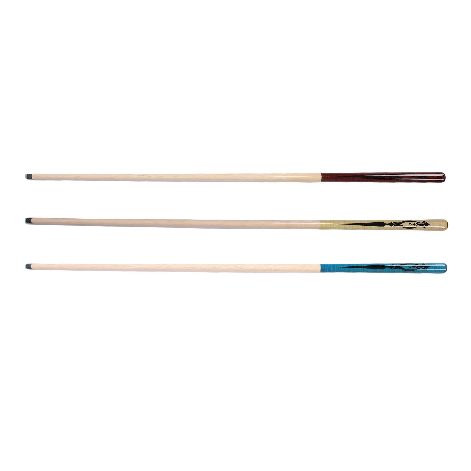 

Jump Break Pool Cue Stick Maple Wood 13mm Tip 1.05m Billiard Cue for Practices Performances Wooden Jump Break Billiard Cue