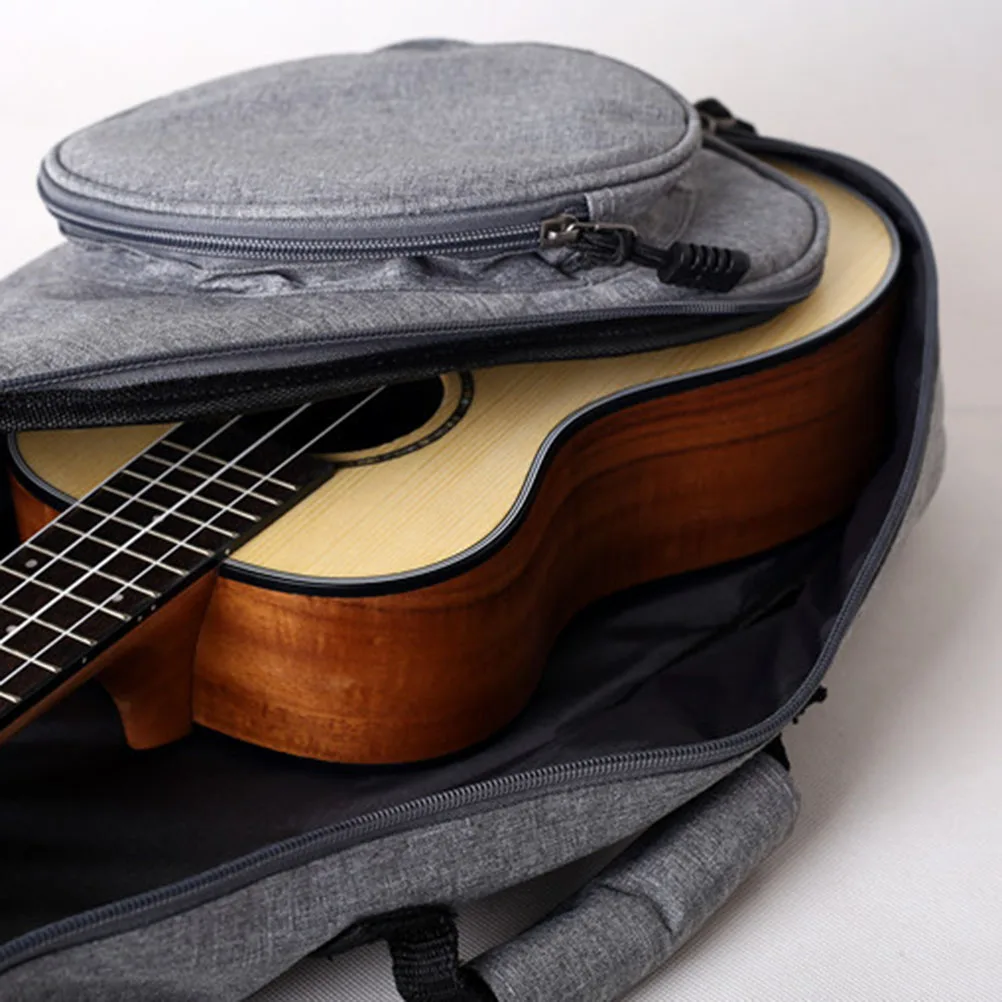 

Waterproof 23Inch Thickened Canvas Ukulele Bag For Guitar Protection High-End Backpack Design Durable Musical Instrument Case
