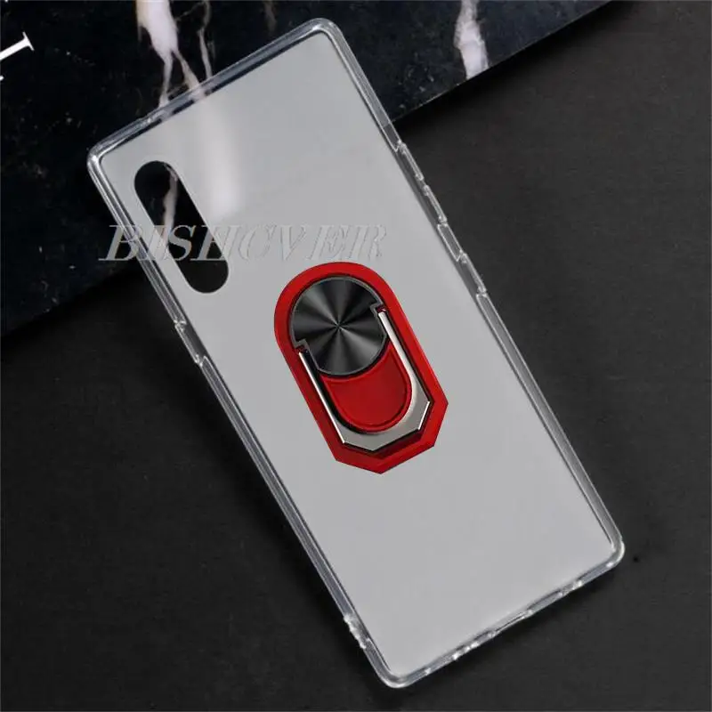 For LG Velvet 5G LM-G900N, LM-G900EM, LM-G900, LM-G900TM Back Ring Holder Bracket Phone Case Smartphone TPU Soft Silicone Cover