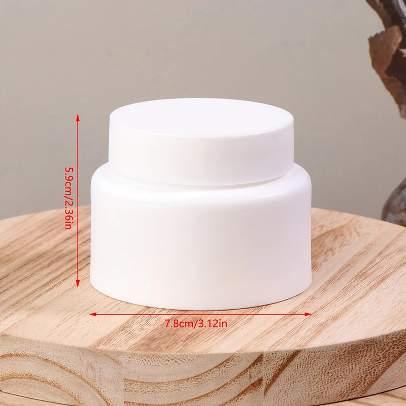 100g gezichtscrème fles matte lotion pot cosmetische lege container haarmasker fles lichaamscrème hervulbare gespleten fles