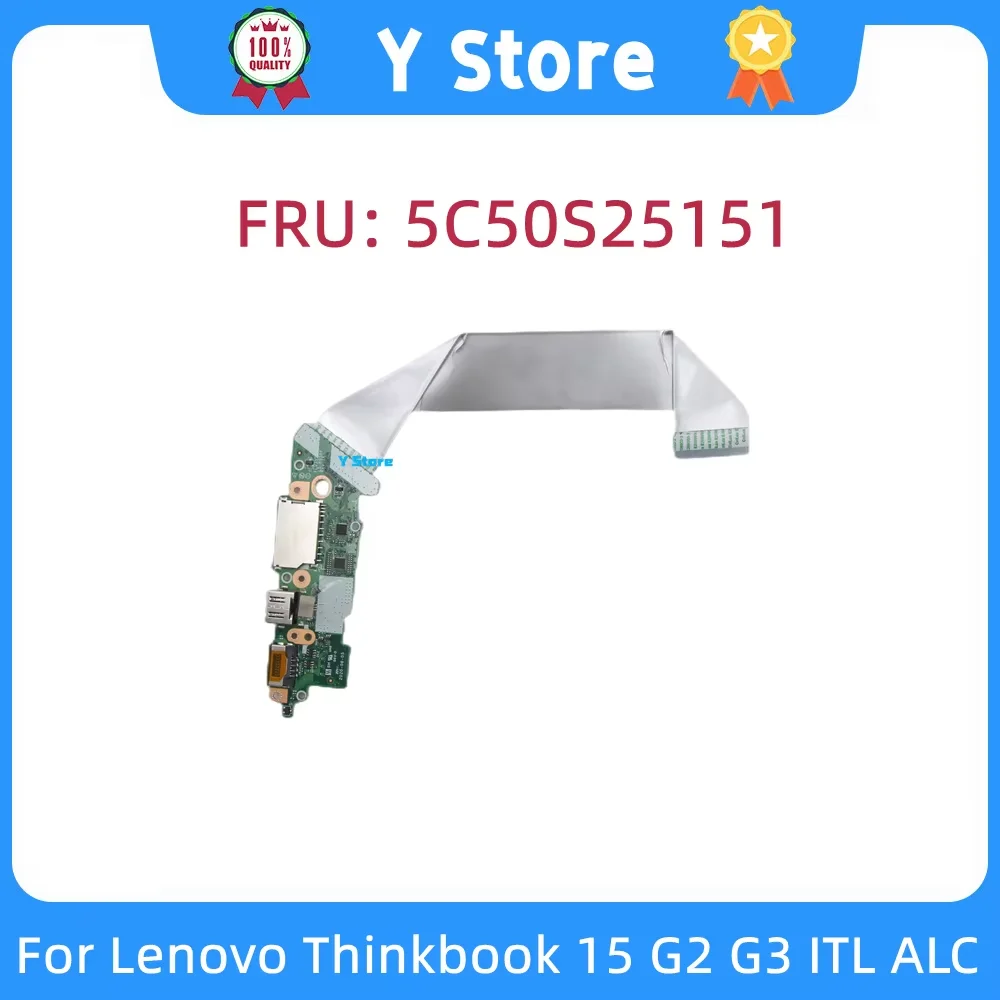 

Y Store New Original For Lenovo Thinkbook 15 G2 G3 ITL ALC NIC Board USB Interface Board 5C50S25151 Fast Ship