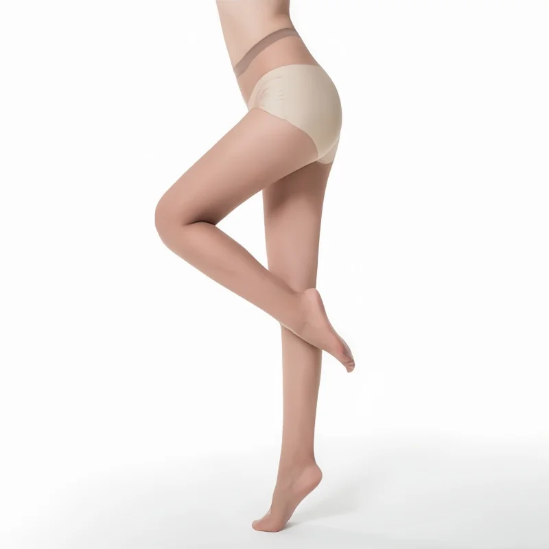 DOIAESKV Damen Ultra Elastic 185cm Strumpf 0D Sexy Bottom Bodystocking Strumpfhosen Unsichtbare nahtlose Strumpfhosen – Detail 9