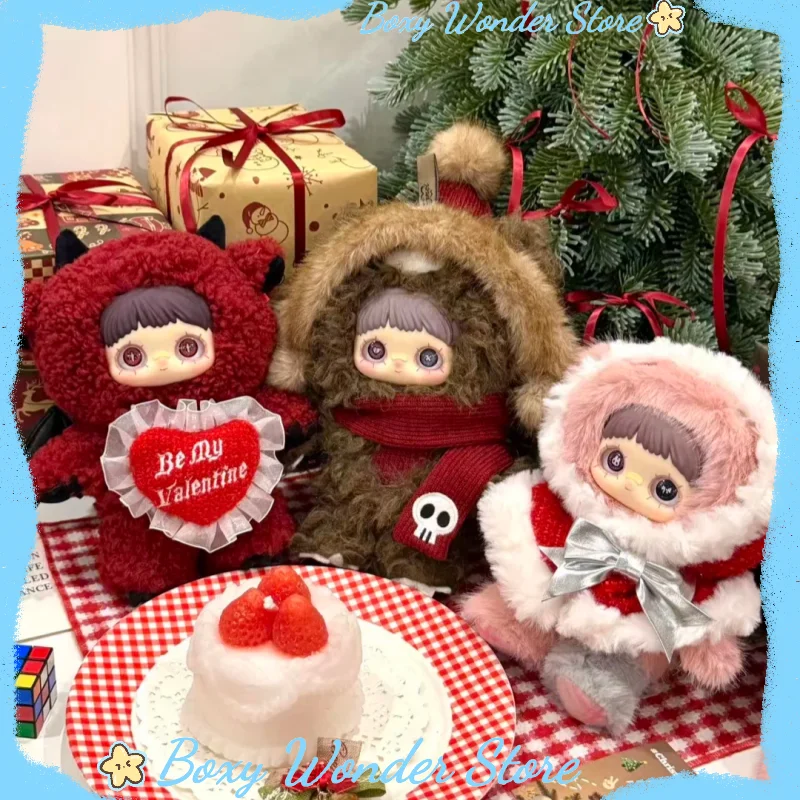 

Подлинная серия Maymei Winter Weirdness, слепая коробка, рождественский подарок, модная и популярная сумка для кукол, подвеска, подарок для девочек, хит продаж