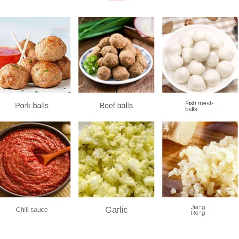 Lean Meatball Beater Special Meat Mud Machine Ground Beef Mixer Fish Ball Son Shrimp Slippery Ground Garlic Filling Commercial