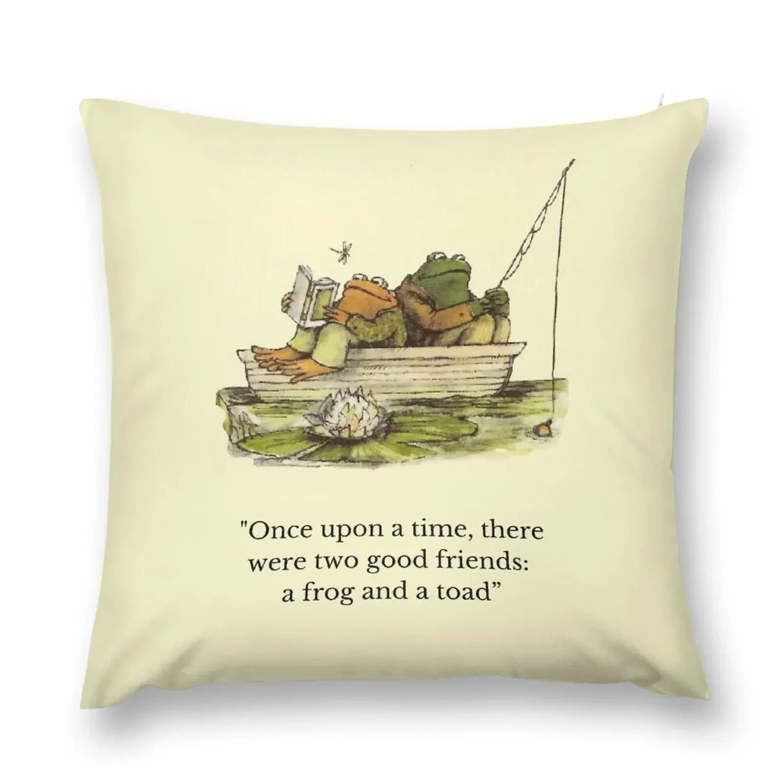 

Frog + Toad Throw Pillow Pillowcases For Pillows Luxury Sofa Cushions home decor items pillow