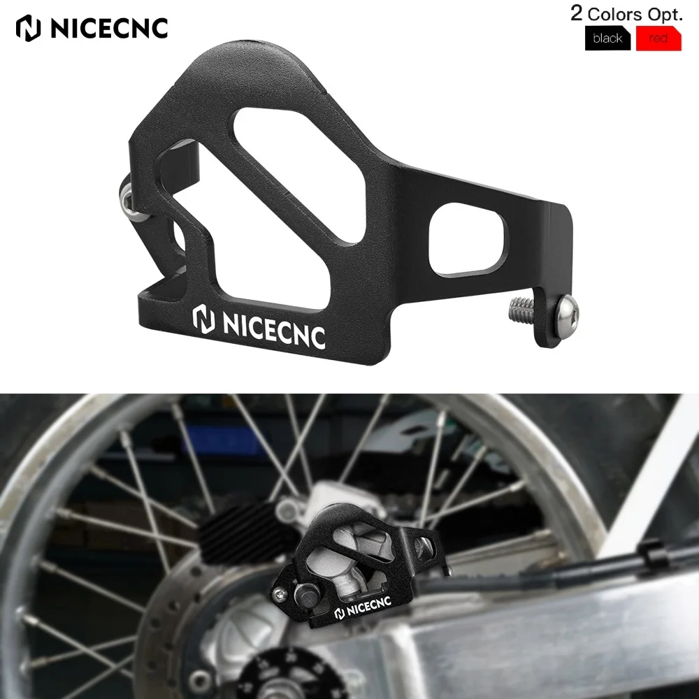 

NICECNC Motorcycle Rear Brake Caliper Guard Cover Aluminum Protector For Honda XR650L 1993-2024 XR 650L 2023 2022 2021 2020 2019