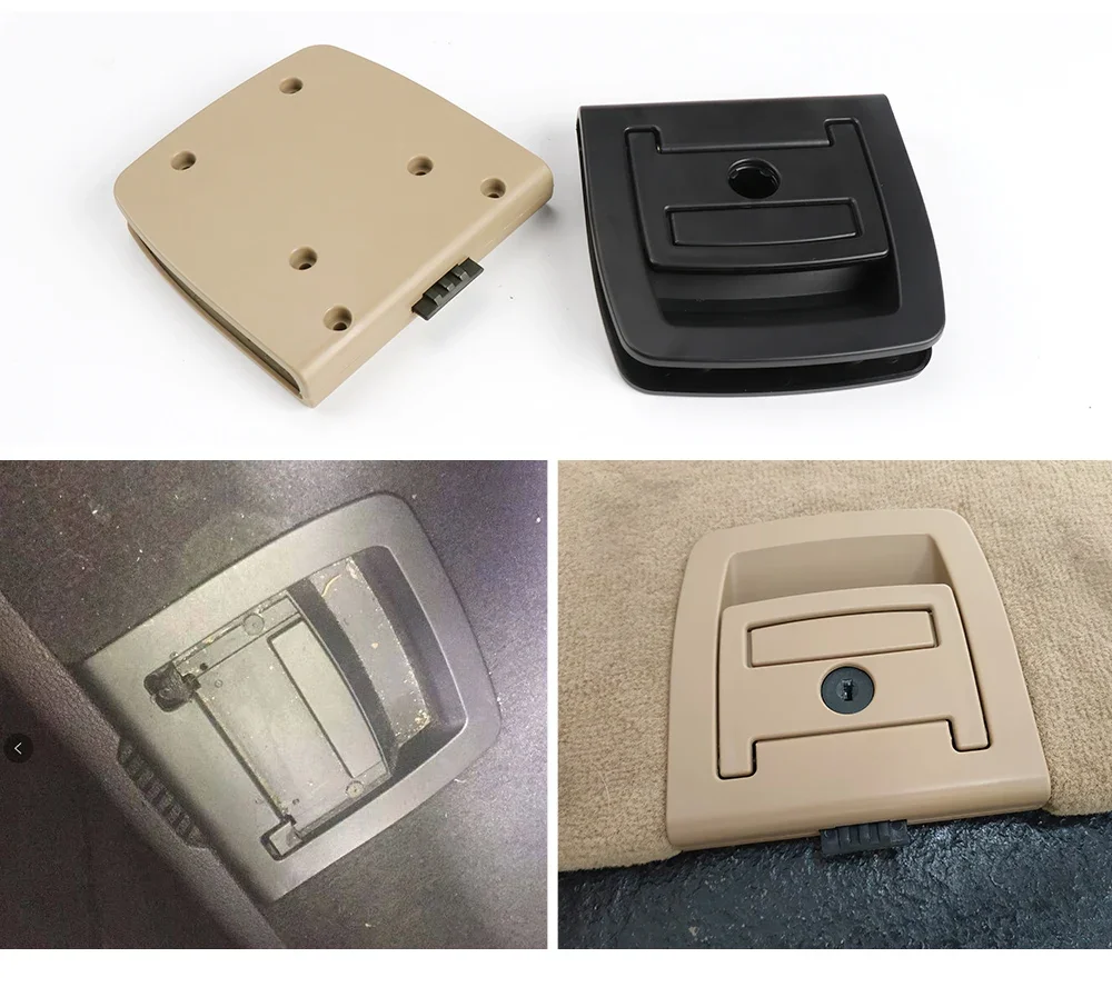 Auto Hinten Gepäck Stamm Deckel Boot Matte Boden Teppich Schalter Latch Griff Für BMW X5 X6 E70 E71 E72 F15 F16 5GT F07 51479120284 – Detail 6